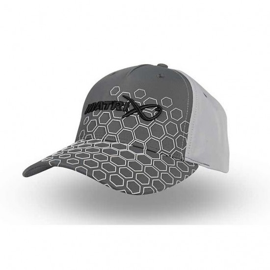 Sapca Matrix - Hex Print Cap Grey